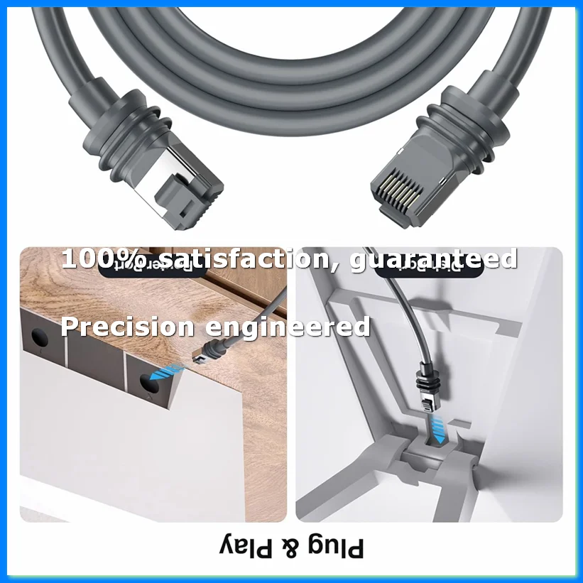 For GEN3/V3 Replacement Network Cable Connector Network Fiber Jumper Waterproof Outdoor Cable (15m)-ELEC
For GEN3/V3 Replacement Network Cable Connector Network Fiber Jumper Waterproof Outdoor Cable (15m)-ELEC