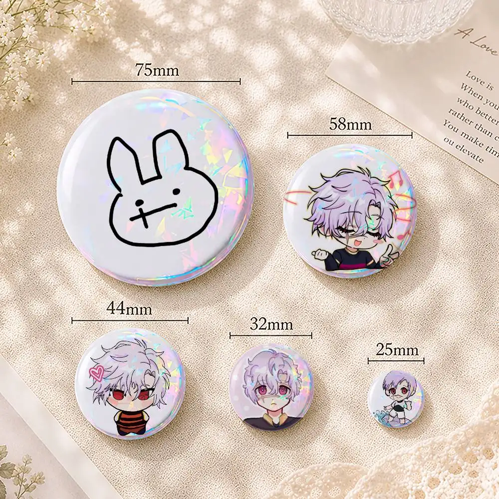 B-Bunny Iglesias B-Blue Lock Badges Brooches Personalized Tinplate Enamel Pins Creativity Printed Pictures Text Metal Lapel Gift
B-Bunny Iglesias B-Blue Lock Badges Brooches Personalized Tinplate Enamel Pins Creativity Printed Pictures Text Metal Lapel Gift