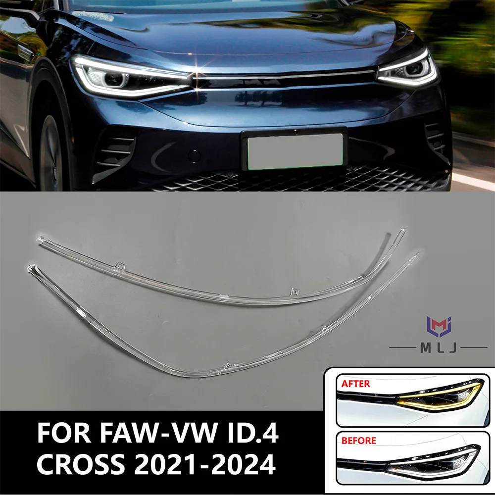 FOR 2021-2024 FAW-Volkswagen ID.4 Cross LED DRL Headlight Light Tube Guide Plate Daytime Running Lamp Tube Bar Angel Eyes
FOR 2021-2024 FAW-Volkswagen ID.4 Cross LED DRL Headlight Light Tube Guide Plate Daytime Running Lamp Tube Bar Angel Eyes