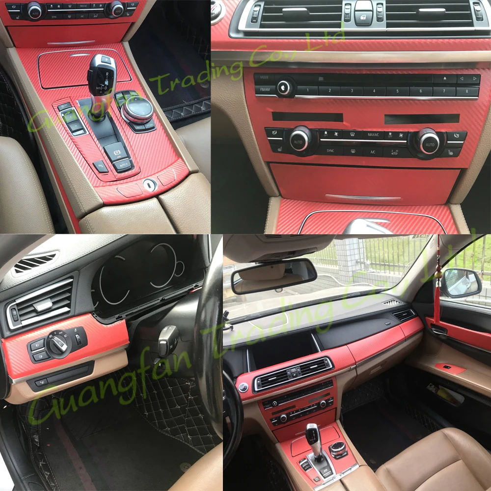 3D/5D Carbon Fiber Car Interior Center Console Color Change Molding Sticker Decals For BMW 7 Series F01 F02 F03 F04 2009-2014
3D/5D Carbon Fiber Car Interior Center Console Color Change Molding Sticker Decals For BMW 7 Series F01 F02 F03 F04 2009-2014