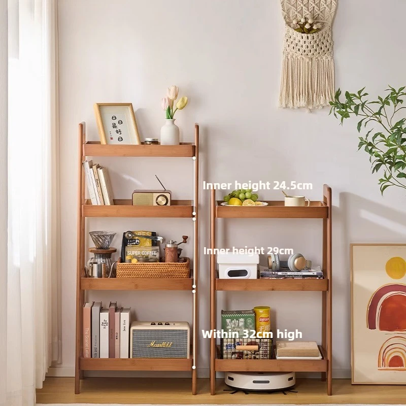 Bamboo Floor Bookshelf Multifunctional Storage Rack Ladder Living Room Snacks Organizer for Balcony Kitchen Fruit Vegetable Rack
Bamboo Floor Bookshelf Multifunctional Storage Rack Ladder Living Room Snacks Organizer for Balcony Kitchen Fruit Vegetable Rack