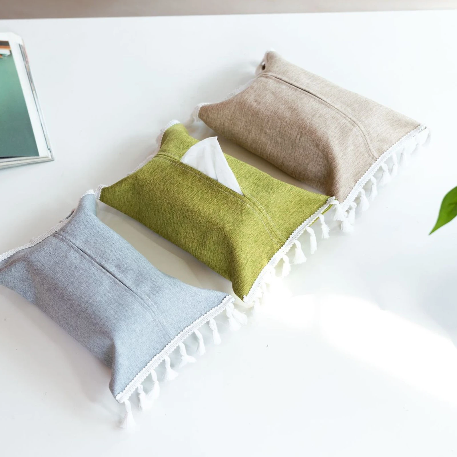 2pcs Cotton Linen Tissue Box Cover Paper Holder Storage Case Lightweight Practical Safe Office Car Home Use
2pcs Cotton Linen Tissue Box Cover Paper Holder Storage Case Lightweight Practical Safe Office Car Home Use