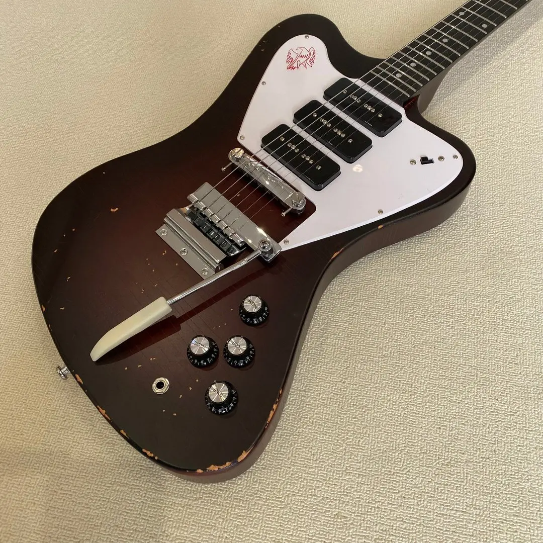 Brown Vintage Electric Guitar with White Large Guard Plate 6 Strings Irregular Shaped Panel Rock Jazz
Brown Vintage Electric Guitar with White Large Guard Plate 6 Strings Irregular Shaped Panel Rock Jazz