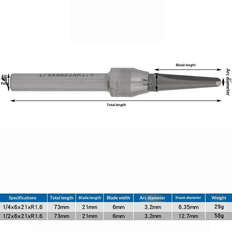 Фреза для пазования по дереву, 1 шт., для точного V-образного пазования и фрезерования круговых пазов
Фреза для пазования по дереву, 1 шт., для точного V-образного пазования и фрезерования круговых пазов