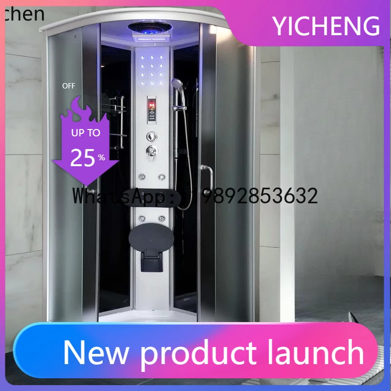 YS4 integral shower room pulley glass partition arc fan integrated closed bath room
YS4 integral shower room pulley glass partition arc fan integrated closed bath room