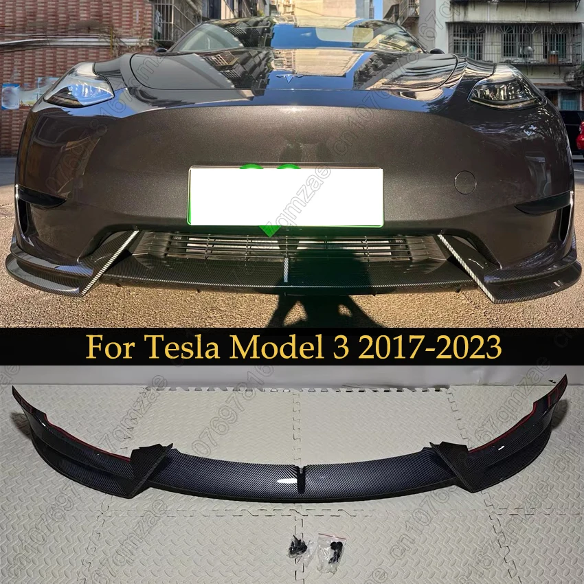 Для Tesla Model 3 2017-2023 передний бампер, спойлер, разделитель, диффузор, накладка, комплект кузова, аксессуары, глянцевый черный вид из углеродного волокна
Для Tesla Model 3 2017-2023 передний бампер, спойлер, разделитель, диффузор, накладка, комплект кузова, аксессуары, глянцевый черный вид из углеродного волокна