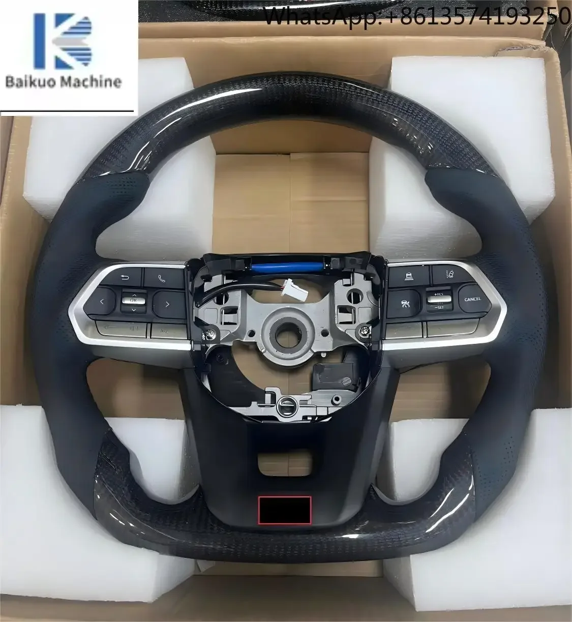Factory Custom Real Carbon Fiber Steering Wheel for ToyotaLAND CRUISER PRADO) Camry 8th Steering Wheel Custom Machining Upgrade
Factory Custom Real Carbon Fiber Steering Wheel for ToyotaLAND CRUISER PRADO) Camry 8th Steering Wheel Custom Machining Upgrade