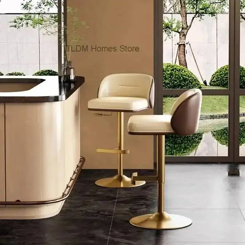 Bar Soft Counter Banqueta White Metal Relaxing Height Cream Accent Aesthetic Chairs Design Leather Bar Chairs Home Furniture
Bar Soft Counter Banqueta White Metal Relaxing Height Cream Accent Aesthetic Chairs Design Leather Bar Chairs Home Furniture