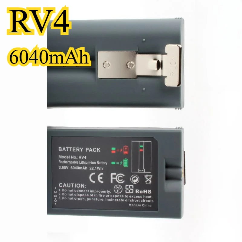 Быстросъемный аккумулятор RV4 6040 мАч для видеодверного звонка 2/4 Перезаряжаемый долговечный источник питания с простой установкой
Быстросъемный аккумулятор RV4 6040 мАч для видеодверного звонка 2/4 Перезаряжаемый долговечный источник питания с простой установкой