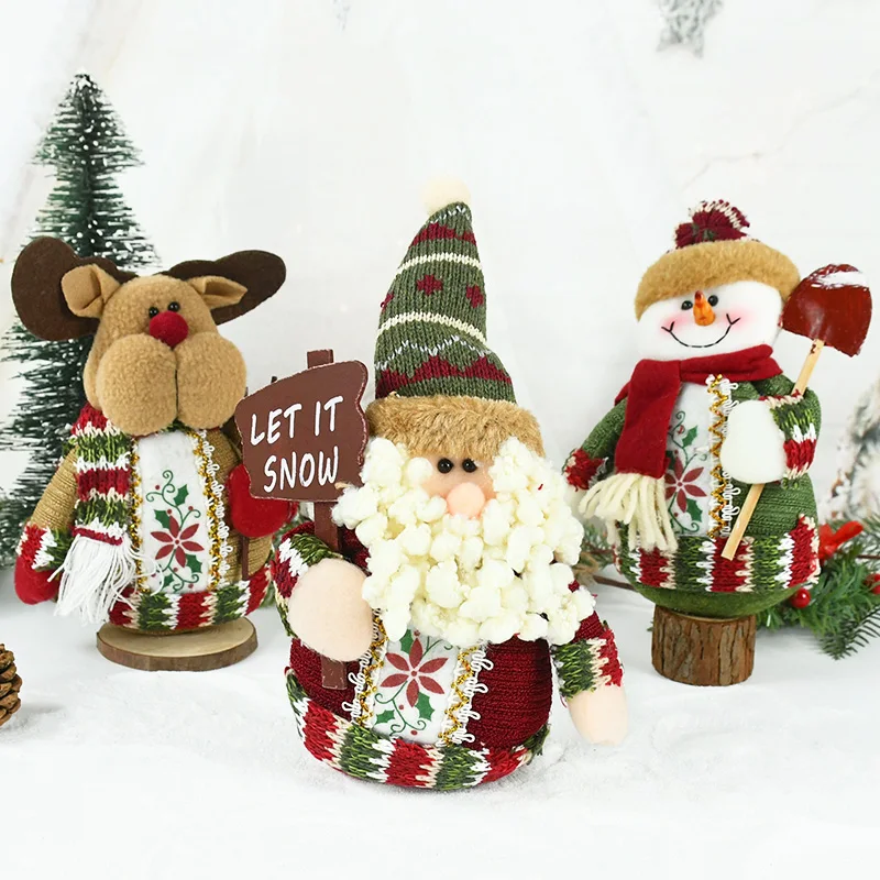Christmas Doll Ornaments Santa Claus Snowman Elk Plush Doll Decorations 2022 New Year Xmas Party Kids Gift Home Navidad Decor 8
Christmas Doll Ornaments Santa Claus Snowman Elk Plush Doll Decorations 2022 New Year Xmas Party Kids Gift Home Navidad Decor 8
