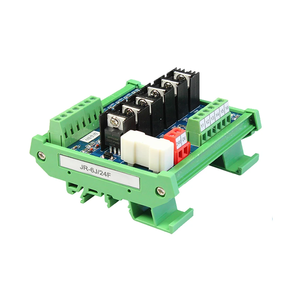 3 шт. JR-6J/6-канальный транзисторный модуль (плата усиления выхода постоянного тока ПЛК)
3 шт. JR-6J/6-канальный транзисторный модуль (плата усиления выхода постоянного тока ПЛК)