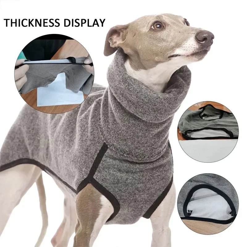 Pet Dog High Collar Pullover Sweater Surplus Soft Comfortable Dog Autumn and Winter Coat Solid Color Simple Pet Clothing Jacket
Pet Dog High Collar Pullover Sweater Surplus Soft Comfortable Dog Autumn and Winter Coat Solid Color Simple Pet Clothing Jacket