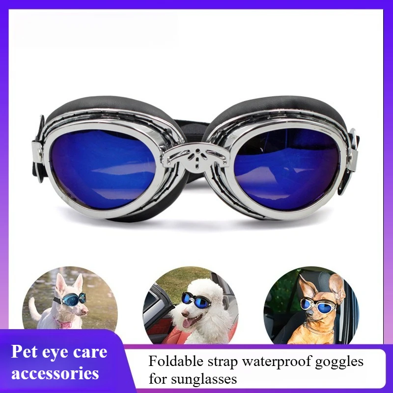 Pet Eye Care Accessories Foldable Strap Waterproof Goggles for Sunglasses Eye UV Protection Adjustable Cool Dog dog supplies
Pet Eye Care Accessories Foldable Strap Waterproof Goggles for Sunglasses Eye UV Protection Adjustable Cool Dog dog supplies