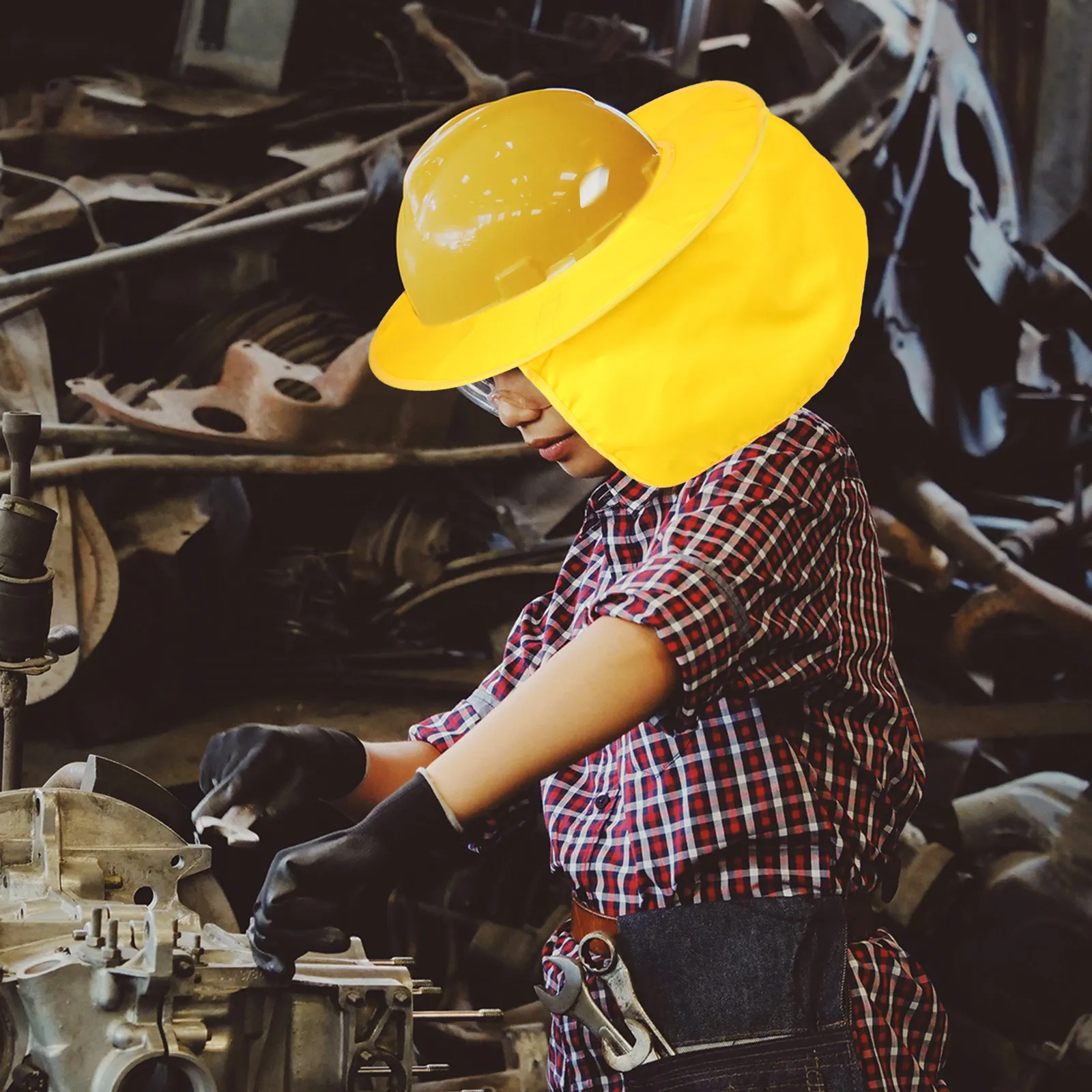 Hard Hat Sun Shade Comfortable Breathable Neck Shield for Hard Hats Construction Workers Sunburn Protection Summer
Hard Hat Sun Shade Comfortable Breathable Neck Shield for Hard Hats Construction Workers Sunburn Protection Summer