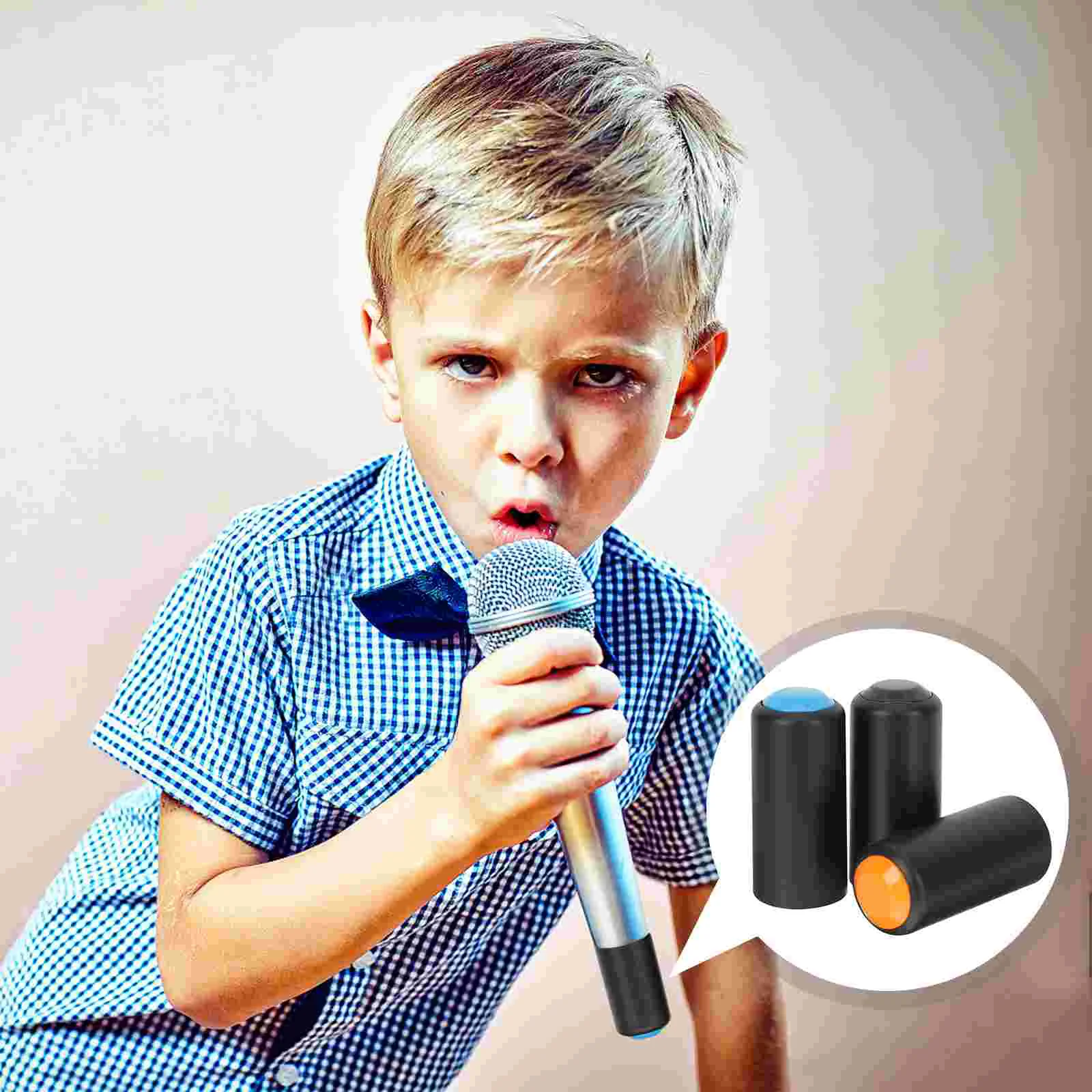 3 Pcs Mic Cover Microphone Holder for Stand Covers Foam Handle Wireless Microphones Screw Caps Plastic Part
3 Pcs Mic Cover Microphone Holder for Stand Covers Foam Handle Wireless Microphones Screw Caps Plastic Part