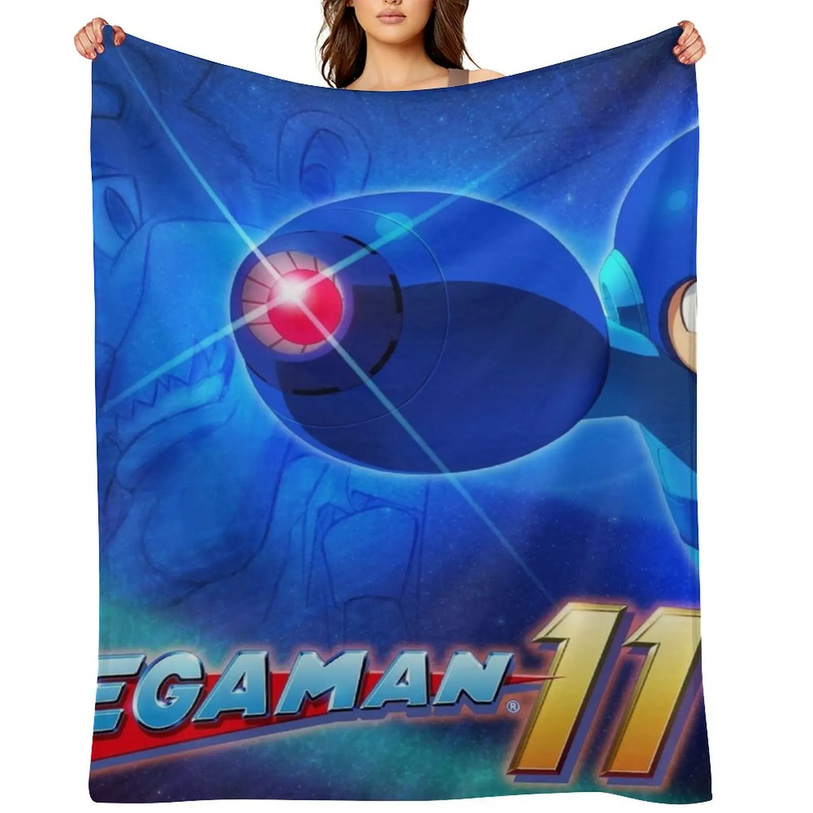 Mega Man 11 Throw Blanket Vintage For Decorative Sofa Stuffeds Multi-Purpose Blankets
Mega Man 11 Throw Blanket Vintage For Decorative Sofa Stuffeds Multi-Purpose Blankets