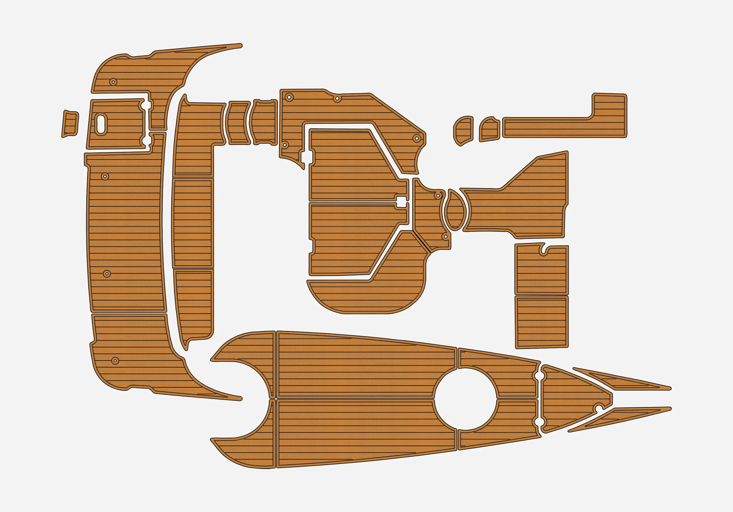 1999-2002 Круизеры Яхты 4270 Экспресс 1/4 дюйма 6 мм Пена EVA Нескользящий морской настил из тикового дерева Килимок Adriek gatorstep ковер Морской пол
1999-2002 Круизеры Яхты 4270 Экспресс 1/4 дюйма 6 мм Пена EVA Нескользящий морской настил из тикового дерева Килимок Adriek gatorstep ковер Морской пол