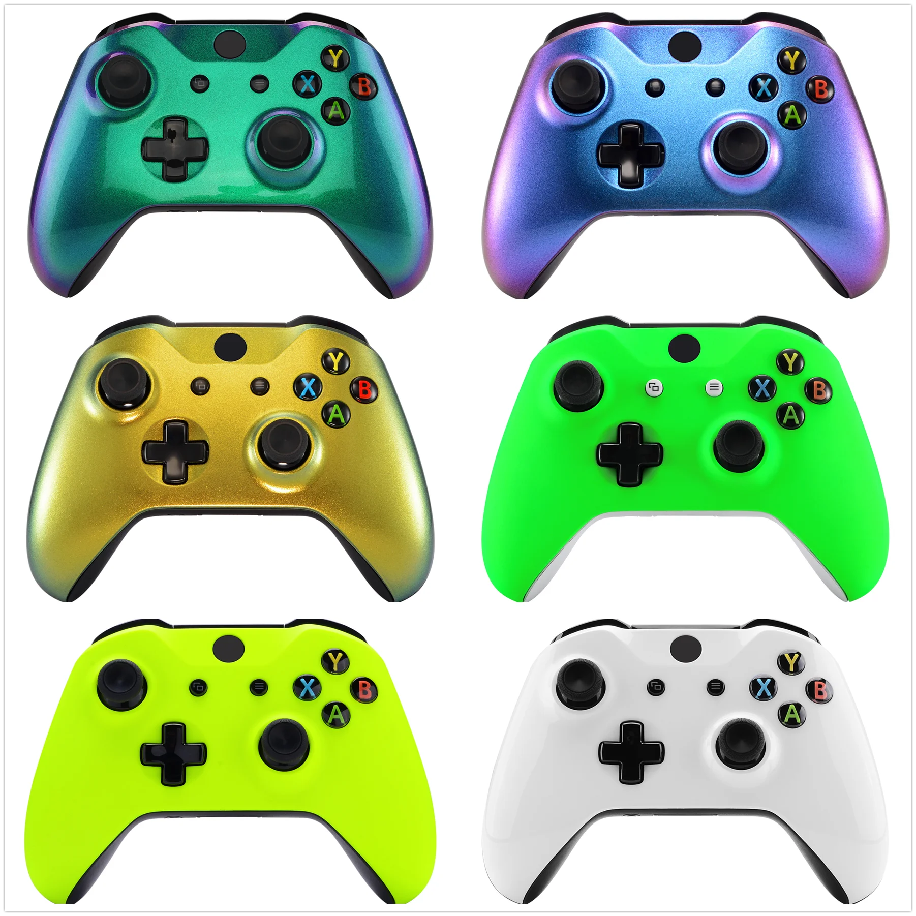 eXtremeRate Front Housing Shell Replacement Kit for Xbox One X & One S Controller (Model 1708)
eXtremeRate Front Housing Shell Replacement Kit for Xbox One X & One S Controller (Model 1708)