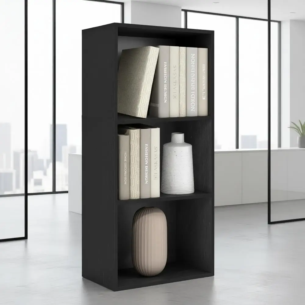 5-Tier Bookshelf, 9.4x15.8x52, Black Wood, Ideal for Living Room, Bedroom, Home Office
5-Tier Bookshelf, 9.4x15.8x52, Black Wood, Ideal for Living Room, Bedroom, Home Office