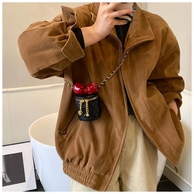 Женская кожаная сумка через плечо с ромбовидной сеткой и цепочкой, мини-сумка-мессенджер с застежкой-молнией и ремешком-цепочкой
Женская кожаная сумка через плечо с ромбовидной сеткой и цепочкой, мини-сумка-мессенджер с застежкой-молнией и ремешком-цепочкой