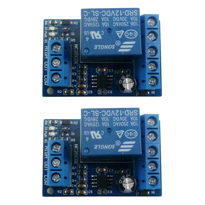 2X 2 In 1 Pump Pour Water Automatic Controller DC12V Liquid Level Sensor Switch Relay Module
2X 2 In 1 Pump Pour Water Automatic Controller DC12V Liquid Level Sensor Switch Relay Module