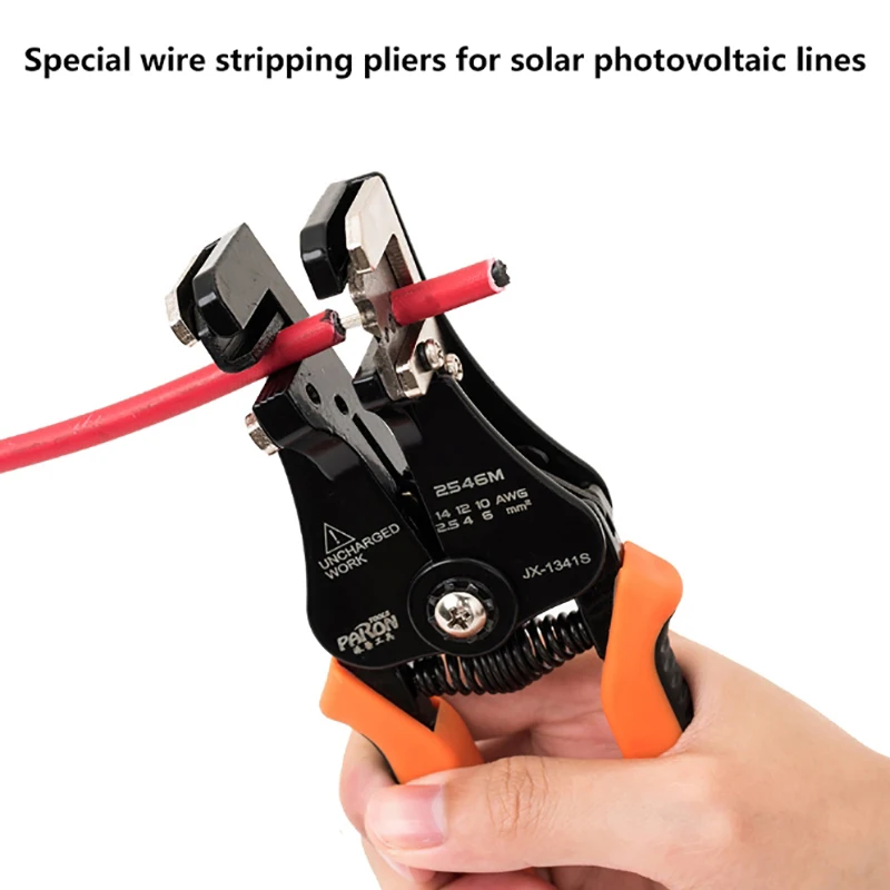 Solar PV Cable Stripper Tool Range For Solar Connectors Panel Installation Stripping Plier
Solar PV Cable Stripper Tool Range For Solar Connectors Panel Installation Stripping Plier