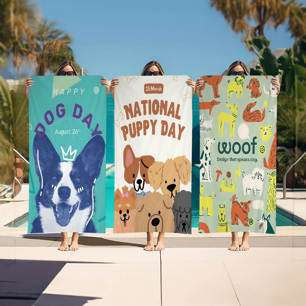 Cute Retro DOG DAY Art Anime Beach Swimming Towel Soft Absorbent Washcloth Children's Gifts For Kids Travel Camping Gym
Cute Retro DOG DAY Art Anime Beach Swimming Towel Soft Absorbent Washcloth Children's Gifts For Kids Travel Camping Gym