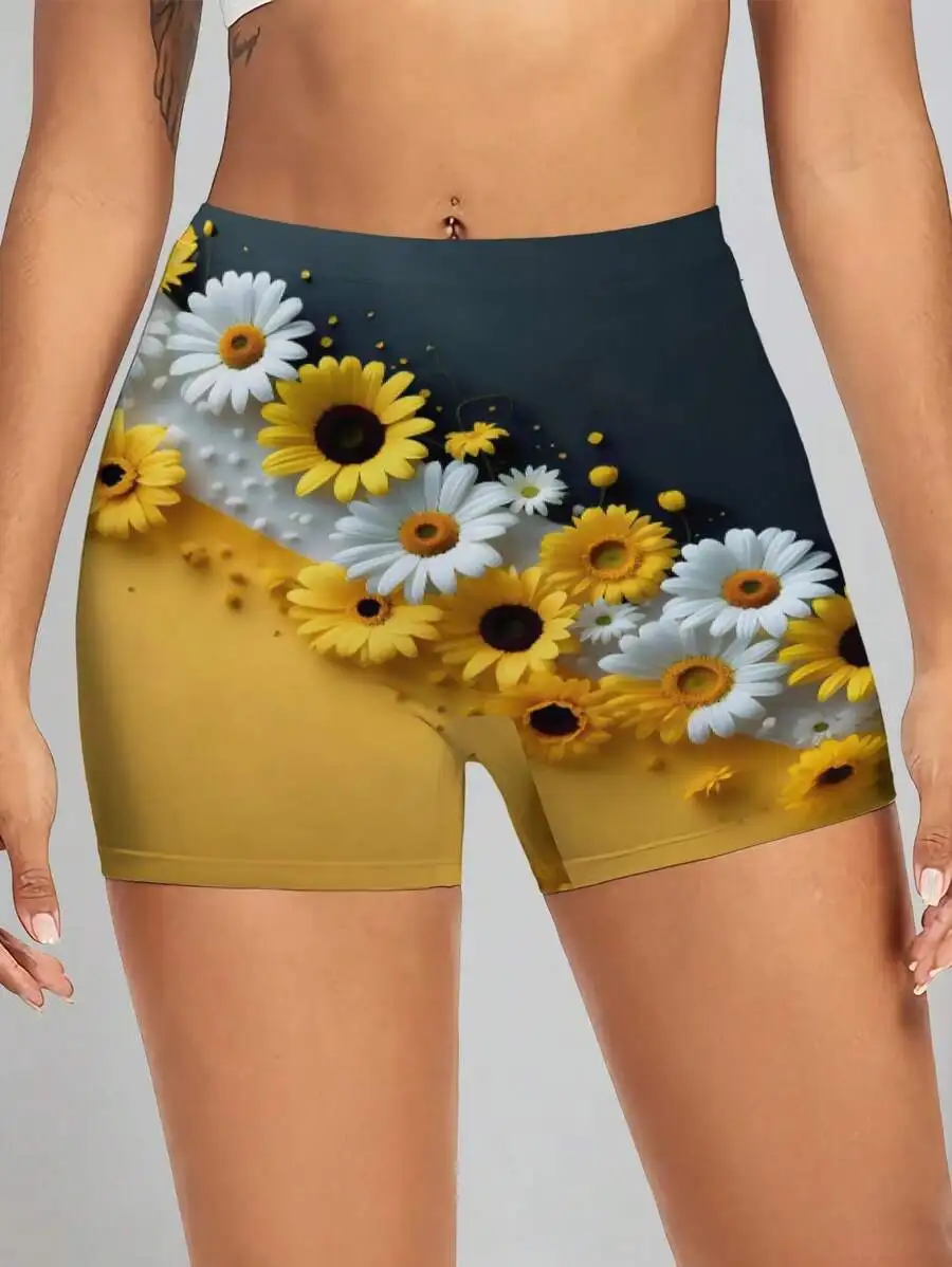 Women Summer Floral Print Athletic Shorts Loose Fit Running Casual Fitness Shorts
Women Summer Floral Print Athletic Shorts Loose Fit Running Casual Fitness Shorts