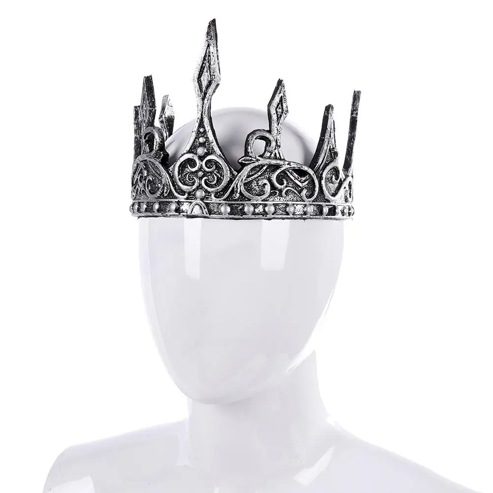 Crown Fashionable Mans Wedding Hair Halloween Costume Accessory Women Medieval Lightweight
Crown Fashionable Mans Wedding Hair Halloween Costume Accessory Women Medieval Lightweight