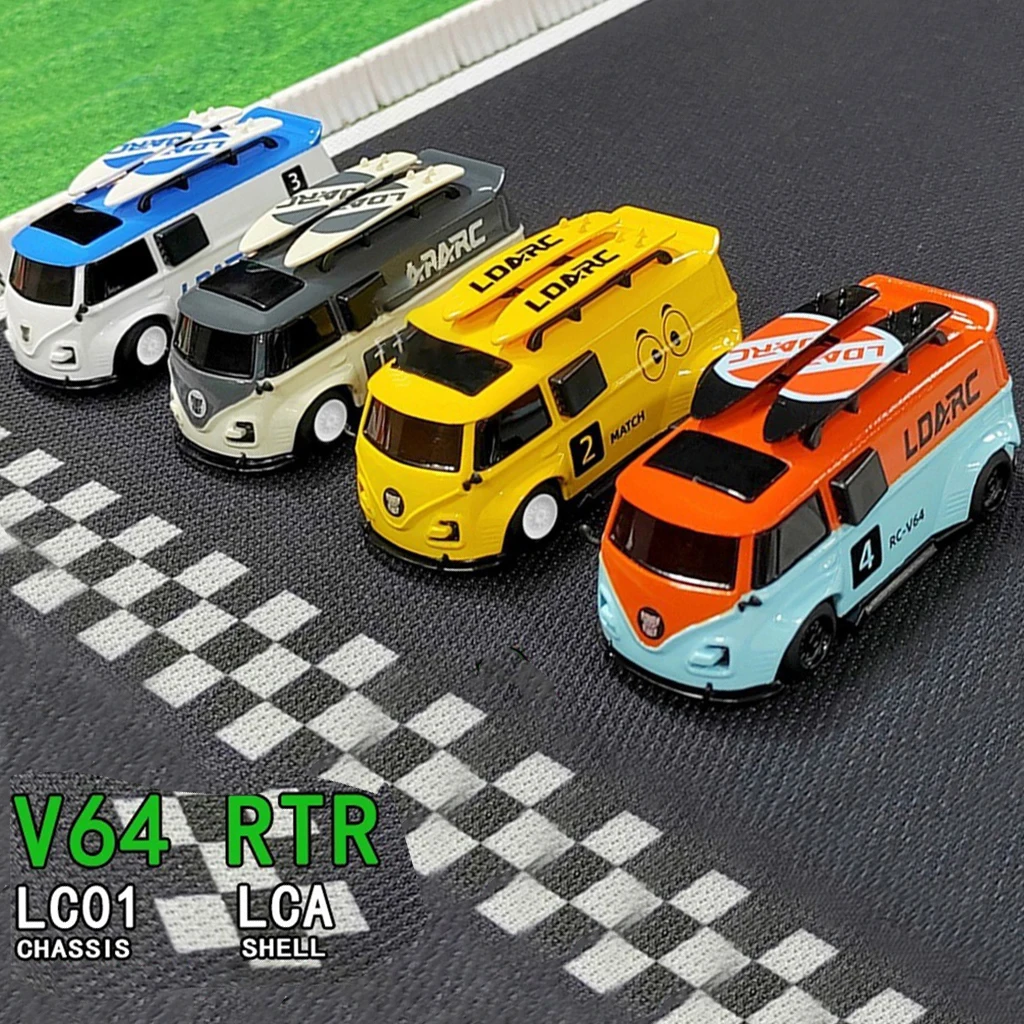 1/64 LDARC V64 RTR MINI RC Car 2.4GHz Simulated Electric Remote Control Car MINI RC Car Tabletop Bus Vehicle Track Rubber Mat
1/64 LDARC V64 RTR MINI RC Car 2.4GHz Simulated Electric Remote Control Car MINI RC Car Tabletop Bus Vehicle Track Rubber Mat