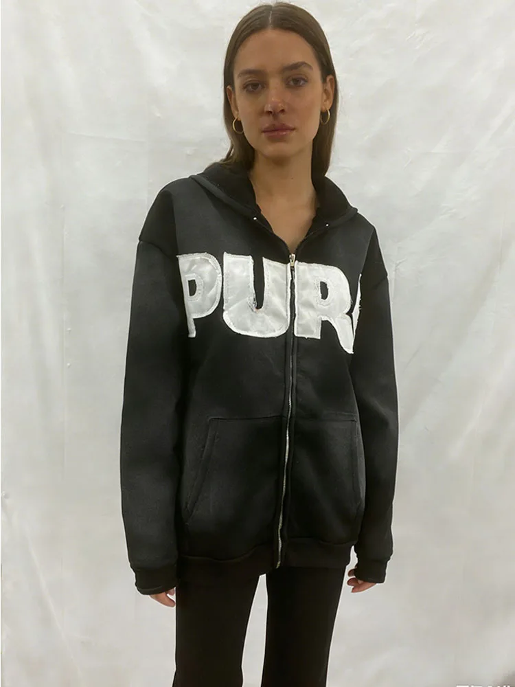 Унисекс-худи в стиле Harajuku с принтом, на молнии, в стиле Y2K, новинка, модная уличная одежда, вдохновленная Instagramом
Унисекс-худи в стиле Harajuku с принтом, на молнии, в стиле Y2K, новинка, модная уличная одежда, вдохновленная Instagramом