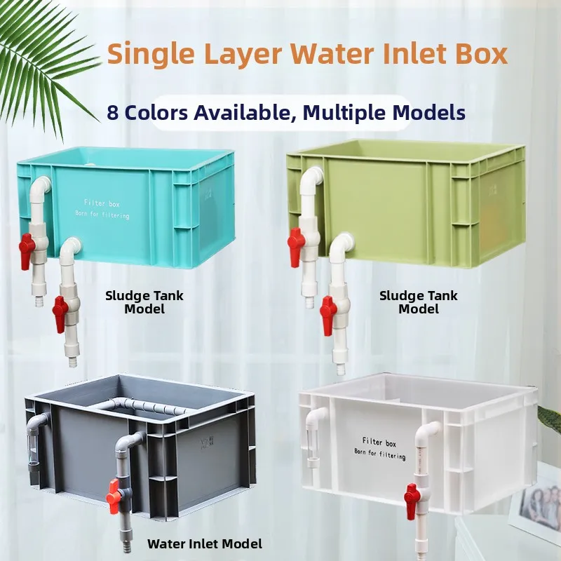 Xiongze Self-Produced Water Layer Drop Flow Turnover Box Filter Box Sediment Mar Single Layer Box Body Punching out Water
Xiongze Self-Produced Water Layer Drop Flow Turnover Box Filter Box Sediment Mar Single Layer Box Body Punching out Water