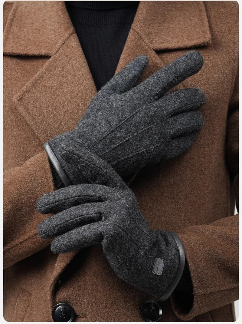 Шерстяные толстые зимние перчатки для мужчин и женщин с сенсорным экраном на пальцах, эластичные, теплые, мягкие, приятные для кожи, не скатываются, с упаковкой в подарочной коробке
Шерстяные толстые зимние перчатки для мужчин и женщин с сенсорным экраном на пальцах, эластичные, теплые, мягкие, приятные для кожи, не скатываются, с упаковкой в подарочной коробке