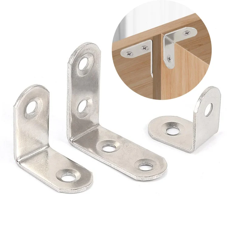 4 Pcs L Bracket Corner Brace 40x40mm/20x20mm Stainless Steel Corner Brackets, Heavy Duty 90 Degree Joint Right Angle Shelf
4 Pcs L Bracket Corner Brace 40x40mm/20x20mm Stainless Steel Corner Brackets, Heavy Duty 90 Degree Joint Right Angle Shelf