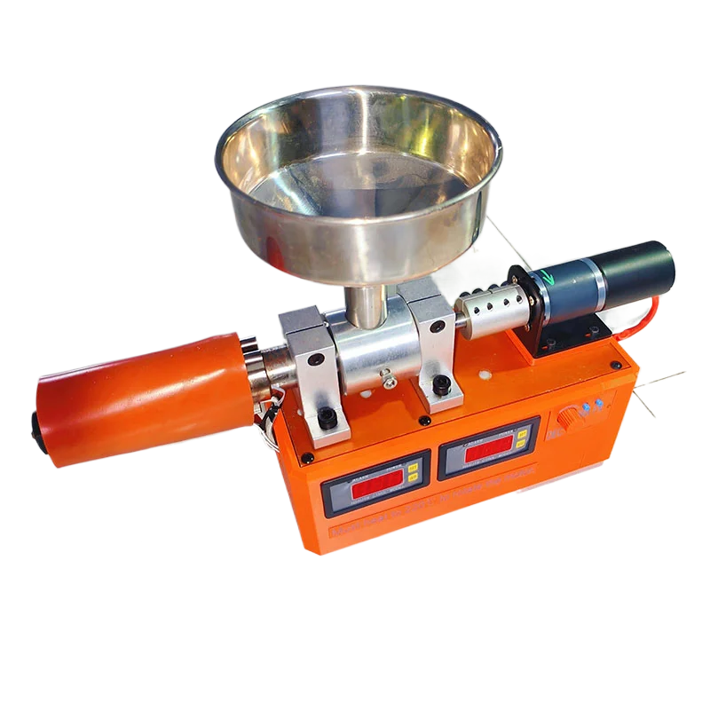 Desktop Mini 3D Printer Filament Extruder Machine, 1.75mm/2.3mm Plastic Filament Making Extruder with Dual Temperature Control
Desktop Mini 3D Printer Filament Extruder Machine, 1.75mm/2.3mm Plastic Filament Making Extruder with Dual Temperature Control