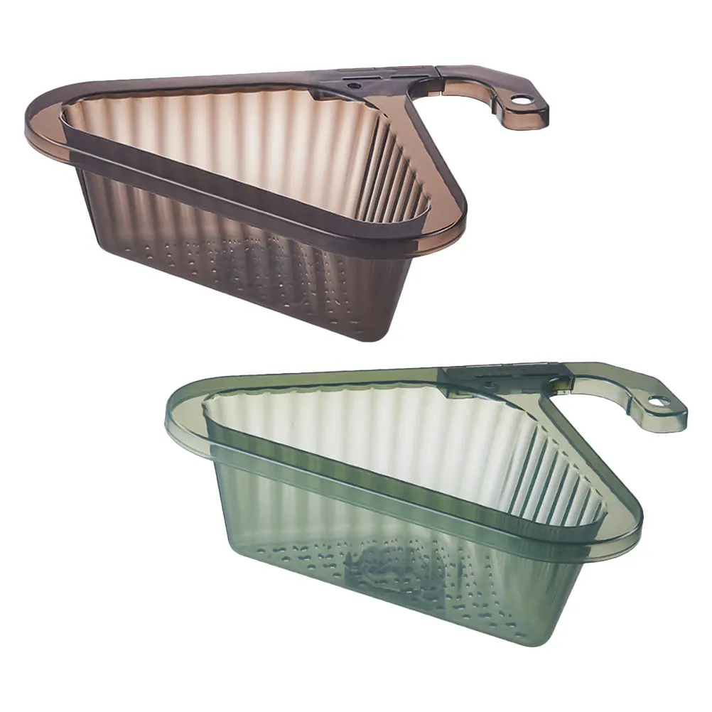2 Pcs Black Green Triangular Drain Basket Kitchen Sink Strainer Plastic Rack Storage Drying Sponges Neat Triangle Filter
2 Pcs Black Green Triangular Drain Basket Kitchen Sink Strainer Plastic Rack Storage Drying Sponges Neat Triangle Filter