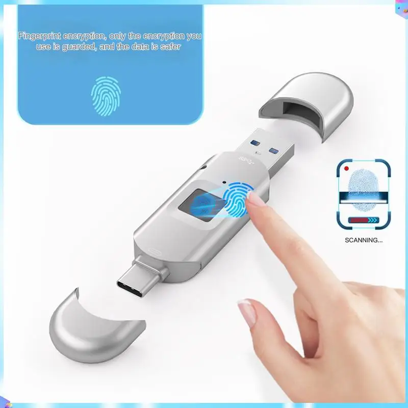USB-диск с шифрованием N93R, подходящий для распознавания отпечатков пальцев типа C, мобильного телефона и компьютера 3-в-1
USB-диск с шифрованием N93R, подходящий для распознавания отпечатков пальцев типа C, мобильного телефона и компьютера 3-в-1
