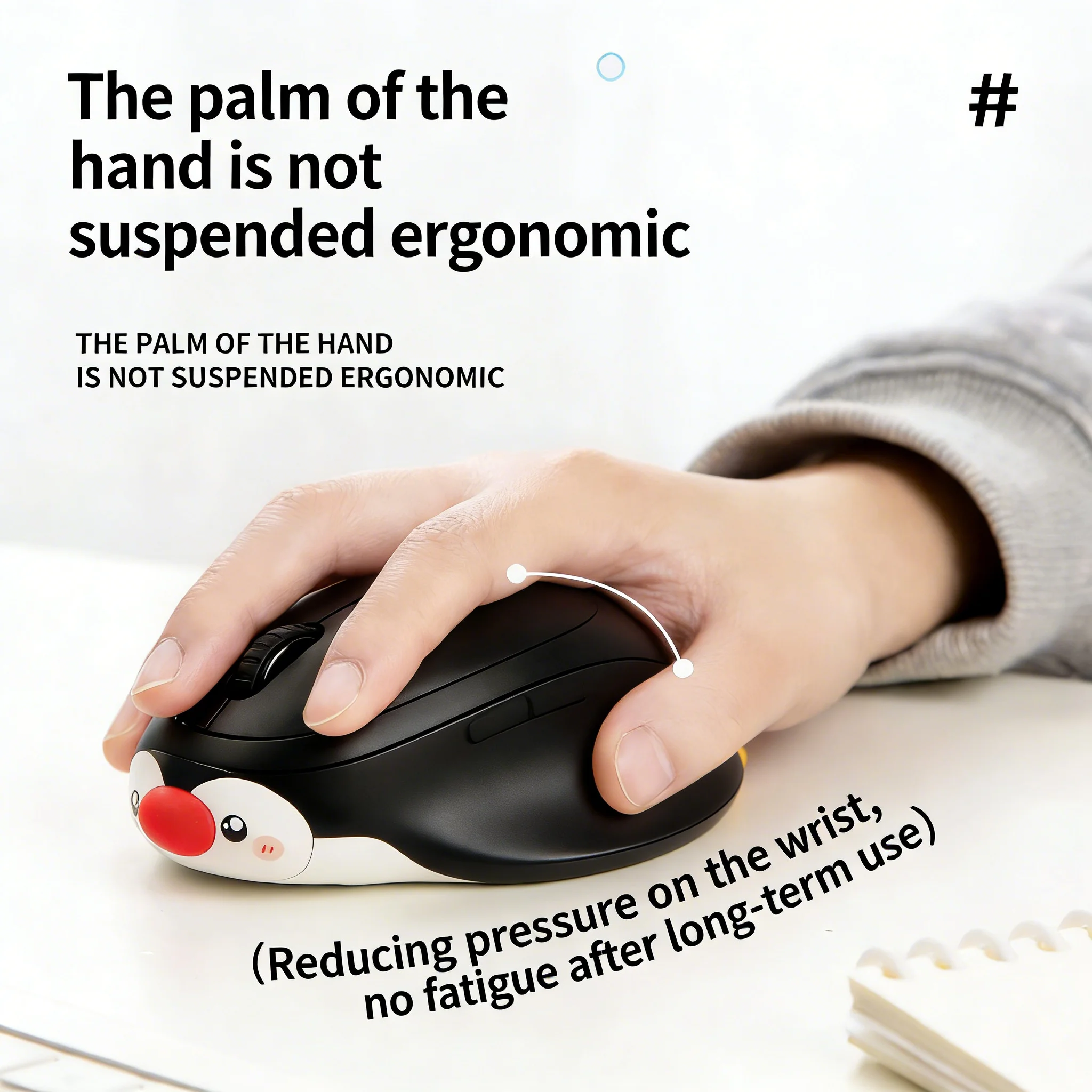 Kawaii Cartoon Duck Penguin Shape Wireless Bluetooth Dual-mode Mouse Rechargeable Ergonomics Mute Mice For PC Laptop Kids Gifts
Kawaii Cartoon Duck Penguin Shape Wireless Bluetooth Dual-mode Mouse Rechargeable Ergonomics Mute Mice For PC Laptop Kids Gifts