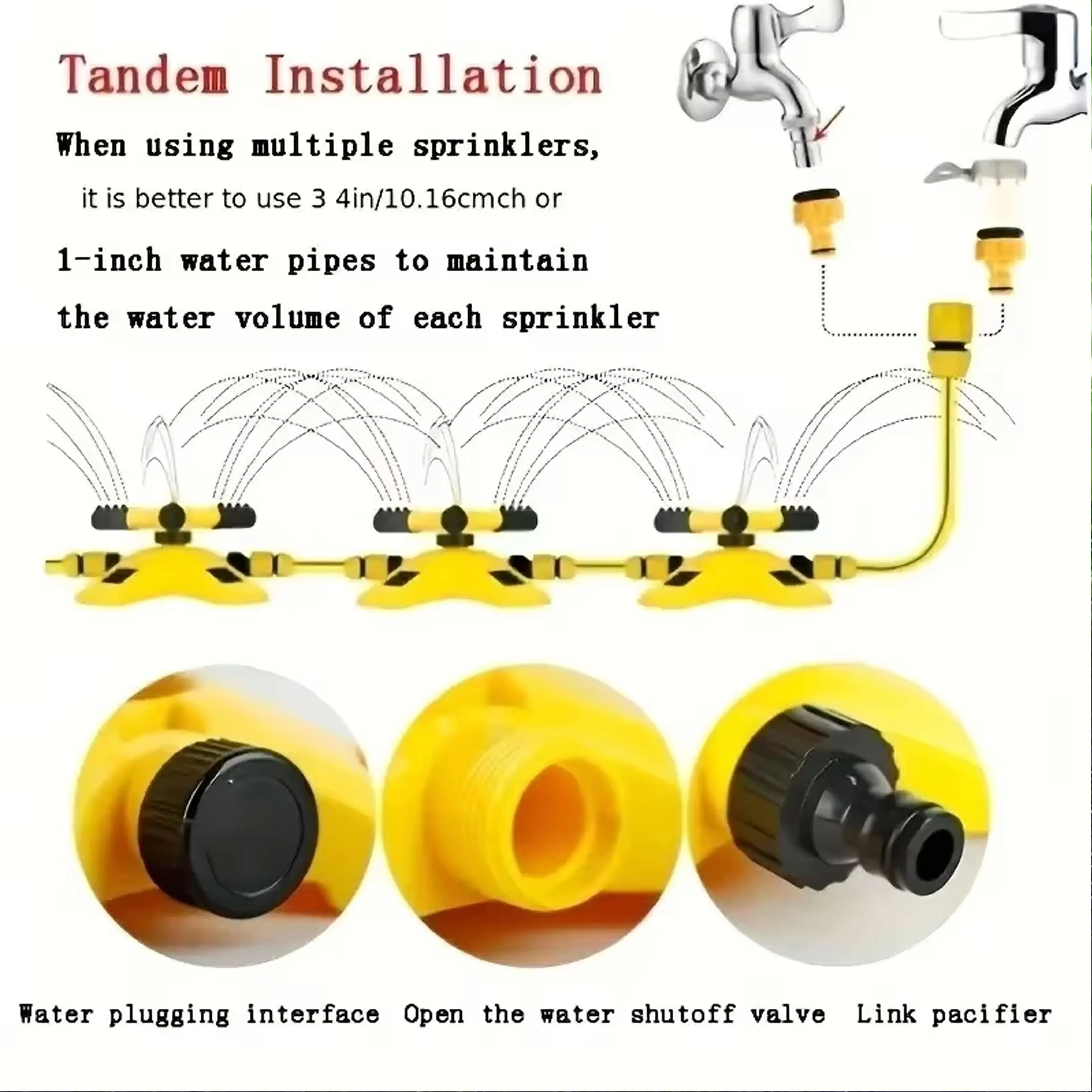 360D Rotating Garden Sprinkler Automatic Lawn Water Sprayer Irrigation System Yard Outdoor Plant Care Agricultural Irrigation To
360D Rotating Garden Sprinkler Automatic Lawn Water Sprayer Irrigation System Yard Outdoor Plant Care Agricultural Irrigation To
