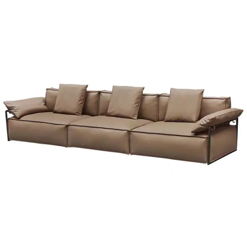 Full leather, tofu cubes, sofa, modern, modular, combination, double-sided, straight row
Full leather, tofu cubes, sofa, modern, modular, combination, double-sided, straight row