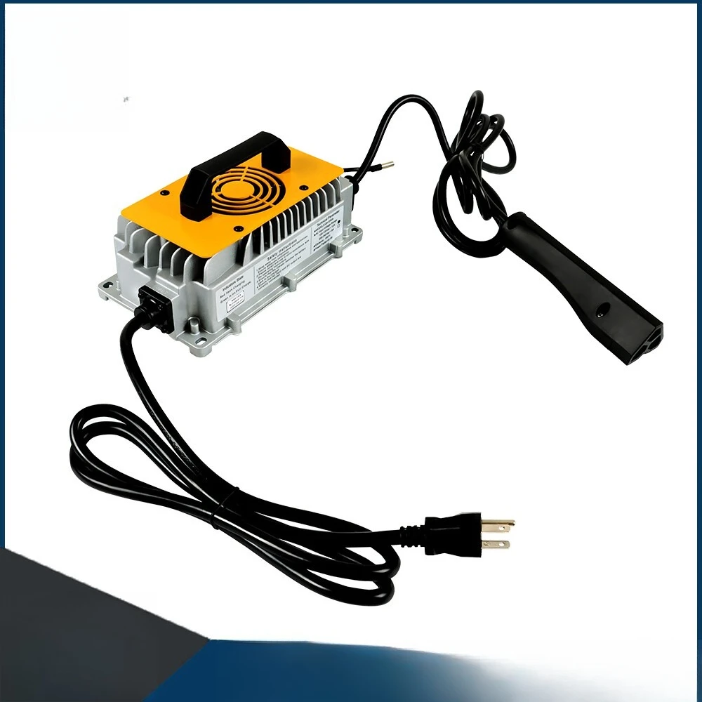 48V 18A Charger With Triangular Plug Waterproof Fit For EZGO RXV &TXT Golf Cart
48V 18A Charger With Triangular Plug Waterproof Fit For EZGO RXV &TXT Golf Cart