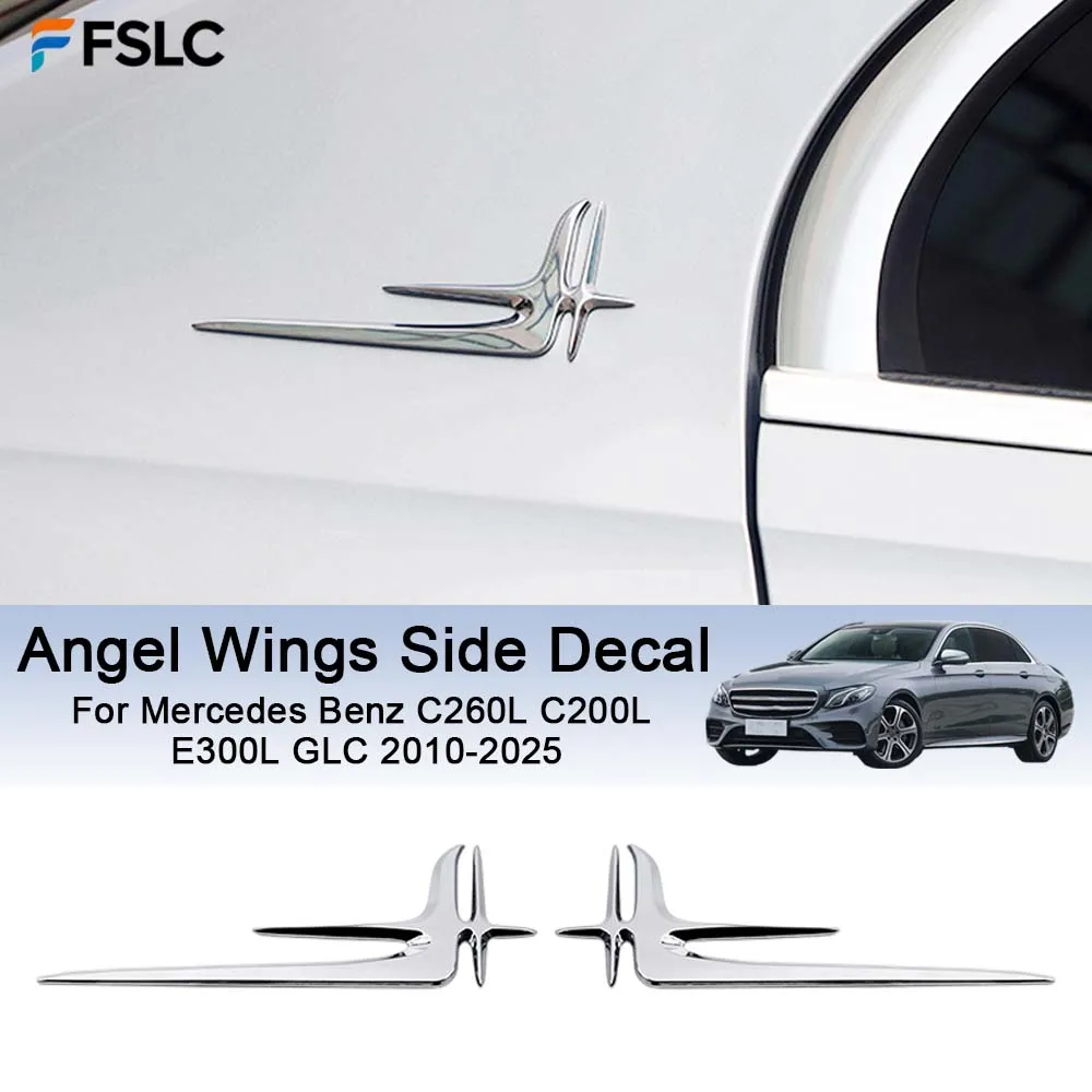 Car Decoration Angel Wings Side Decal For Mercedes Benz C260L C200L E300L GLC 2010-2025 Car Upgrade Modify A Car
Car Decoration Angel Wings Side Decal For Mercedes Benz C260L C200L E300L GLC 2010-2025 Car Upgrade Modify A Car