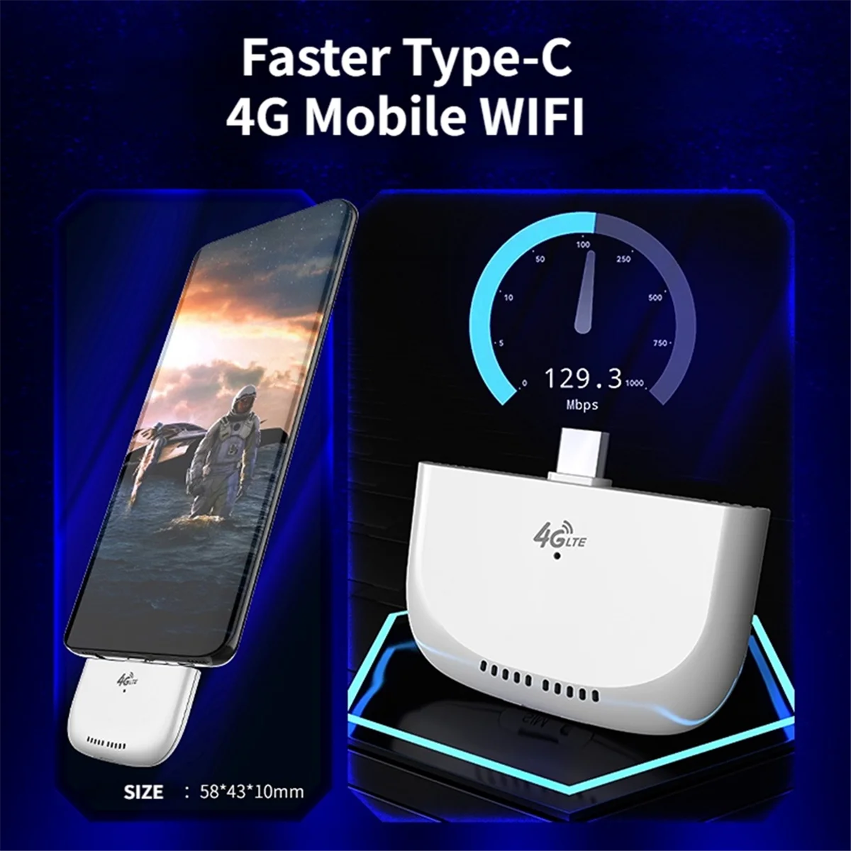 SVFE-gПортативный маршрутизатор 4G LTE, беспроводной мобильный маршрутизатор типа C для путешествий, домашнего офиса, карманный ключ для точки доступа, мобильный телефон
SVFE-gПортативный маршрутизатор 4G LTE, беспроводной мобильный маршрутизатор типа C для путешествий, домашнего офиса, карманный ключ для точки доступа, мобильный телефон