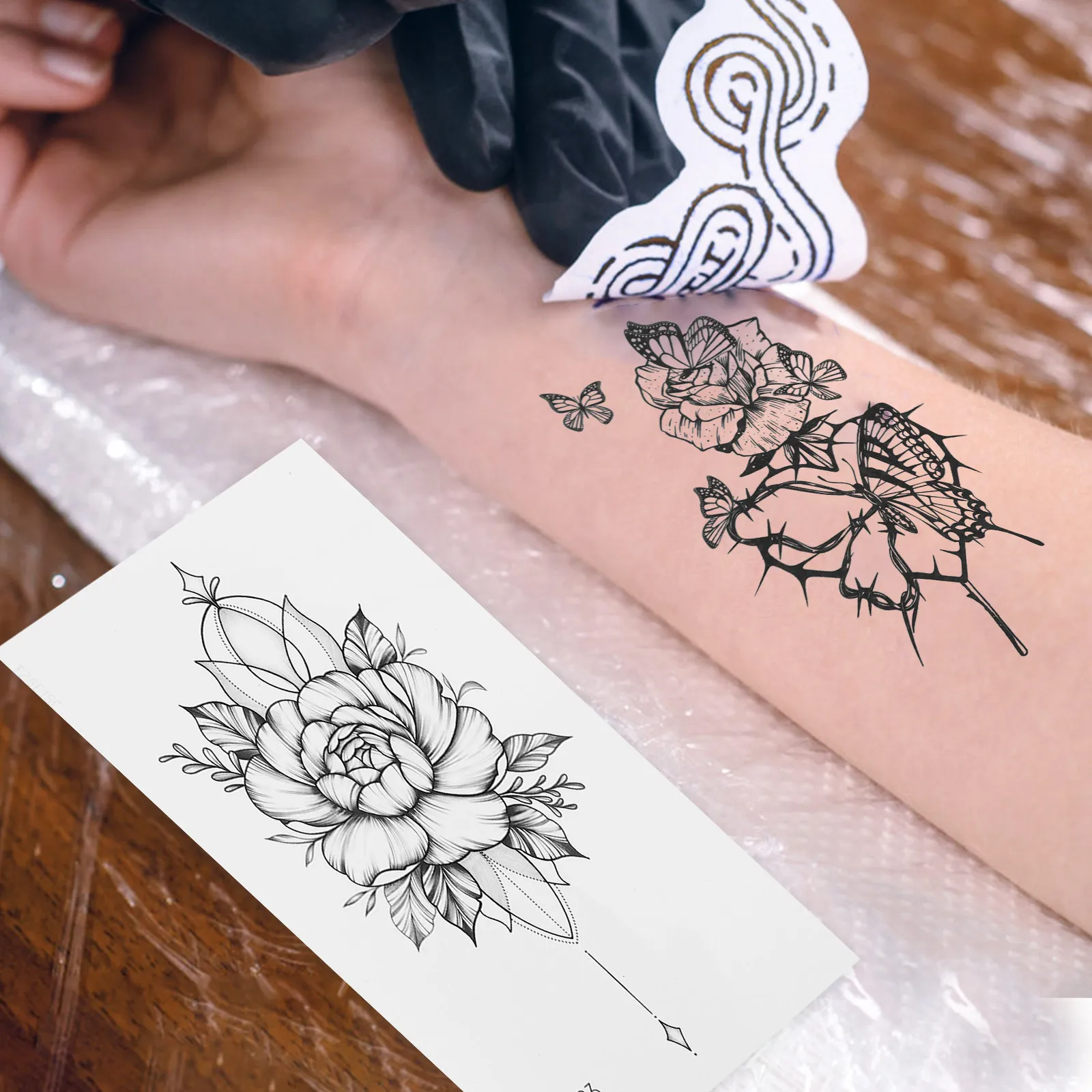 20 Pcs Face Stickers for Women Fashionable Tattoo Designs Facial Decorative Arm and Leg Small Butterfly Transparent Temporary
20 Pcs Face Stickers for Women Fashionable Tattoo Designs Facial Decorative Arm and Leg Small Butterfly Transparent Temporary