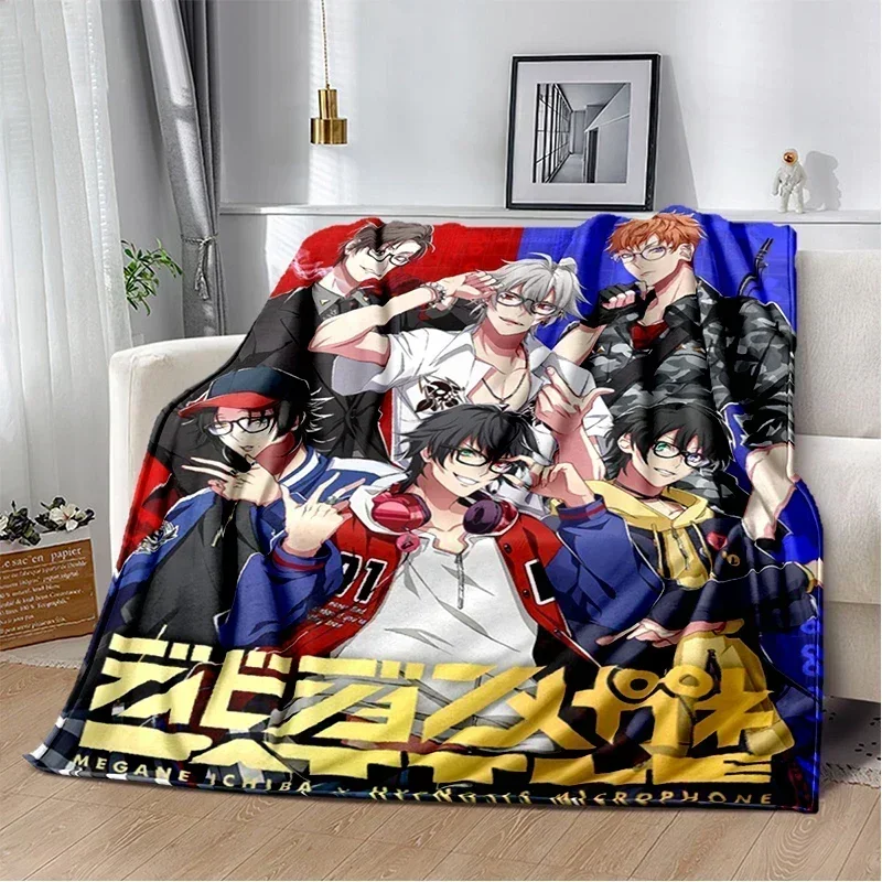 Anime HHypnosis-MMicrophonePrinted Blanket Fashion Sofa Air Conditioning Fashionable Leisure Office Travel Blanket Customizable
Anime HHypnosis-MMicrophonePrinted Blanket Fashion Sofa Air Conditioning Fashionable Leisure Office Travel Blanket Customizable
