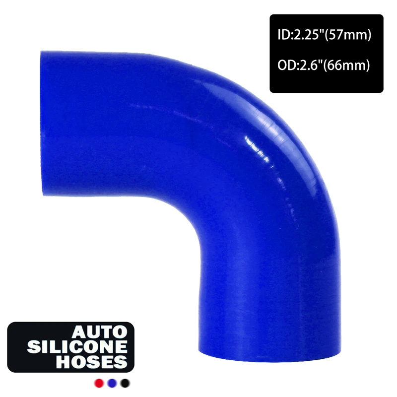 2.25" 57MM ID 90 DEGREE SILICONE HOSE TURBO ELBOW COUPLER PIPE
2.25" 57MM ID 90 DEGREE SILICONE HOSE TURBO ELBOW COUPLER PIPE