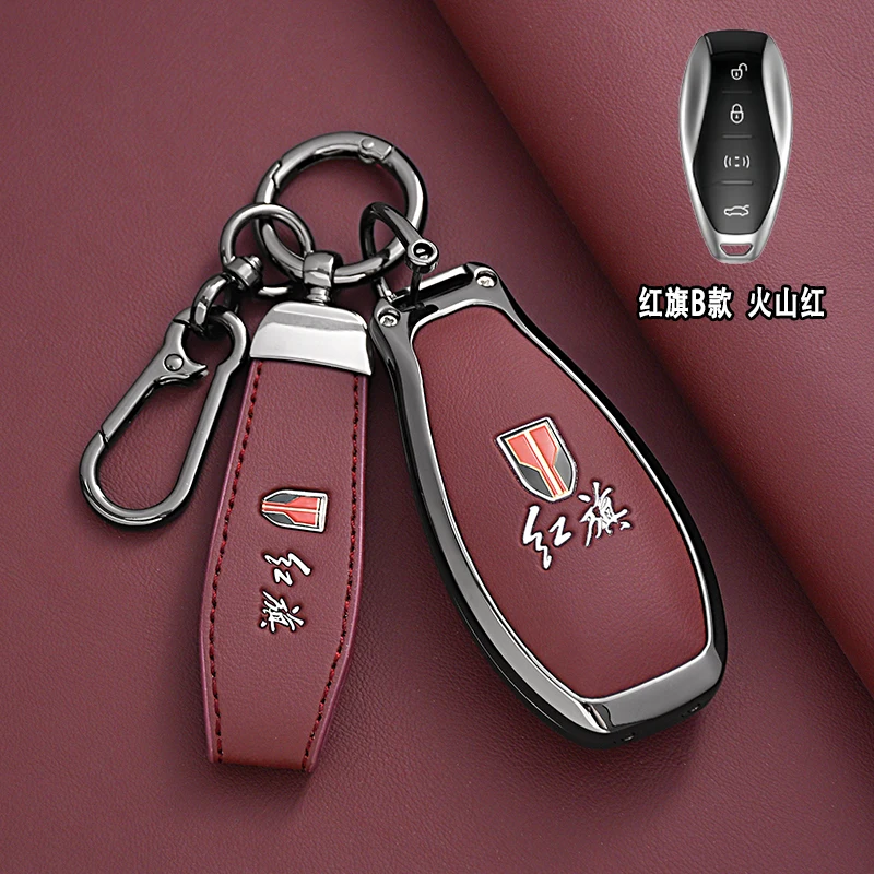 Zinc Alloy Leather Car Key Cover Keychain Protect Shell Pendant accessoriesFor Hongqi HS5 H5 H9 HS7 H7 L5 HS3 L9 2023 2024 2025
Zinc Alloy Leather Car Key Cover Keychain Protect Shell Pendant accessoriesFor Hongqi HS5 H5 H9 HS7 H7 L5 HS3 L9 2023 2024 2025