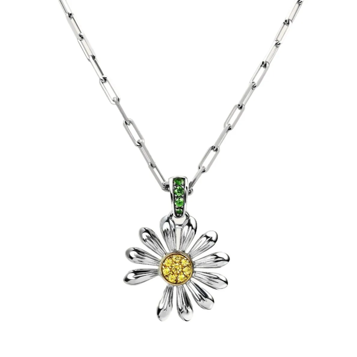 2025 Korean Wave New GD Design Daisy Necklace Zircon Pendant Fashion Trend Women's Accessories Luxury Gift Wholesale
2025 Korean Wave New GD Design Daisy Necklace Zircon Pendant Fashion Trend Women's Accessories Luxury Gift Wholesale