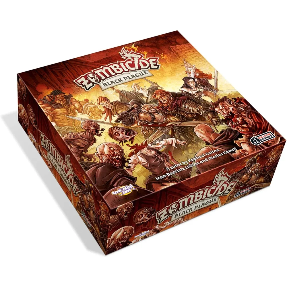 Настольная игра с черной чумой Zombicide (Base), настольная игра, совместная настольная игра для подростков и взрослых
Настольная игра с черной чумой Zombicide (Base), настольная игра, совместная настольная игра для подростков и взрослых