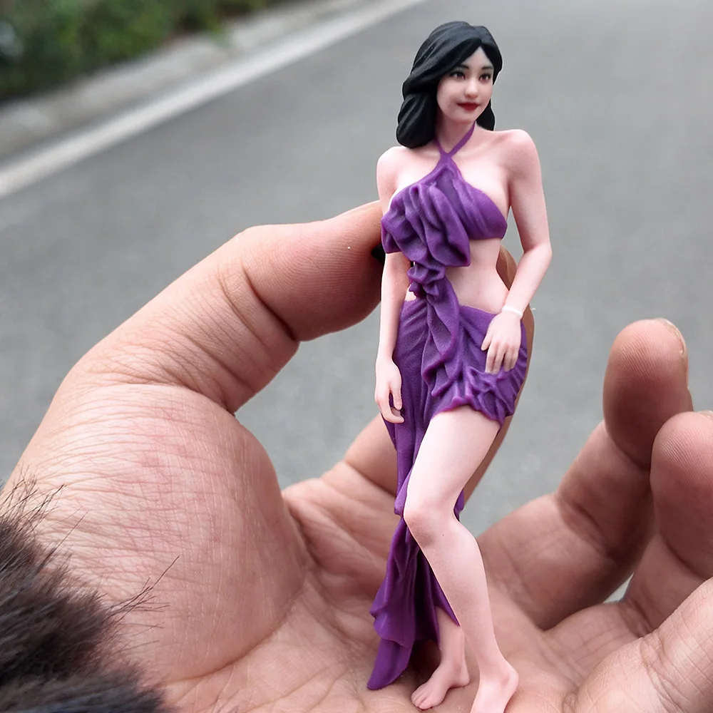 Миниатюрная фигурка, напечатанная на 3D-принтере, в масштабе 1/12, 1/16, 1/18: Девочка в фиолетовом платье, фигурка невесты, настольное украшение, реквизит для фотосъемки, декор для автомобиля.
Миниатюрная фигурка, напечатанная на 3D-принтере, в масштабе 1/12, 1/16, 1/18: Девочка в фиолетовом платье, фигурка невесты, настольное украшение, реквизит для фотосъемки, декор для автомобиля.